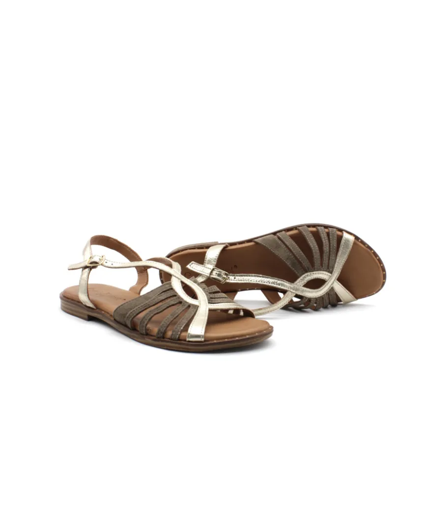 Store L'Empreinte Chaussures COCO & ABRICOT MILLERY V2718A platine