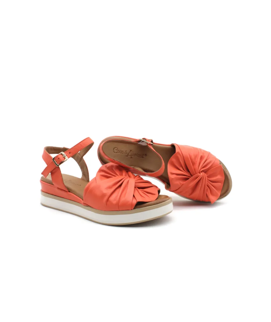 Shop L'Empreinte Chaussures COCO & ABRICOT MIMBASTE V2705B corail