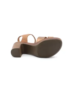 Cheap L'Empreinte Chaussures COCO & ABRICOT MINVERSHEIM V2401A cognac