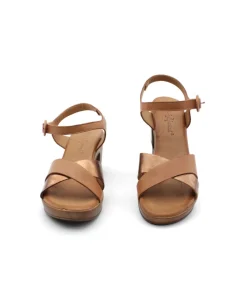 Cheap L'Empreinte Chaussures COCO & ABRICOT MINVERSHEIM V2401A cognac