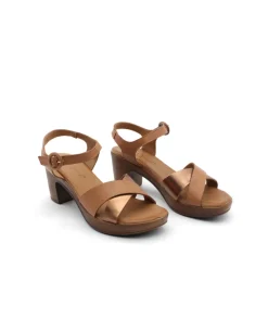 Cheap L'Empreinte Chaussures COCO & ABRICOT MINVERSHEIM V2401A cognac