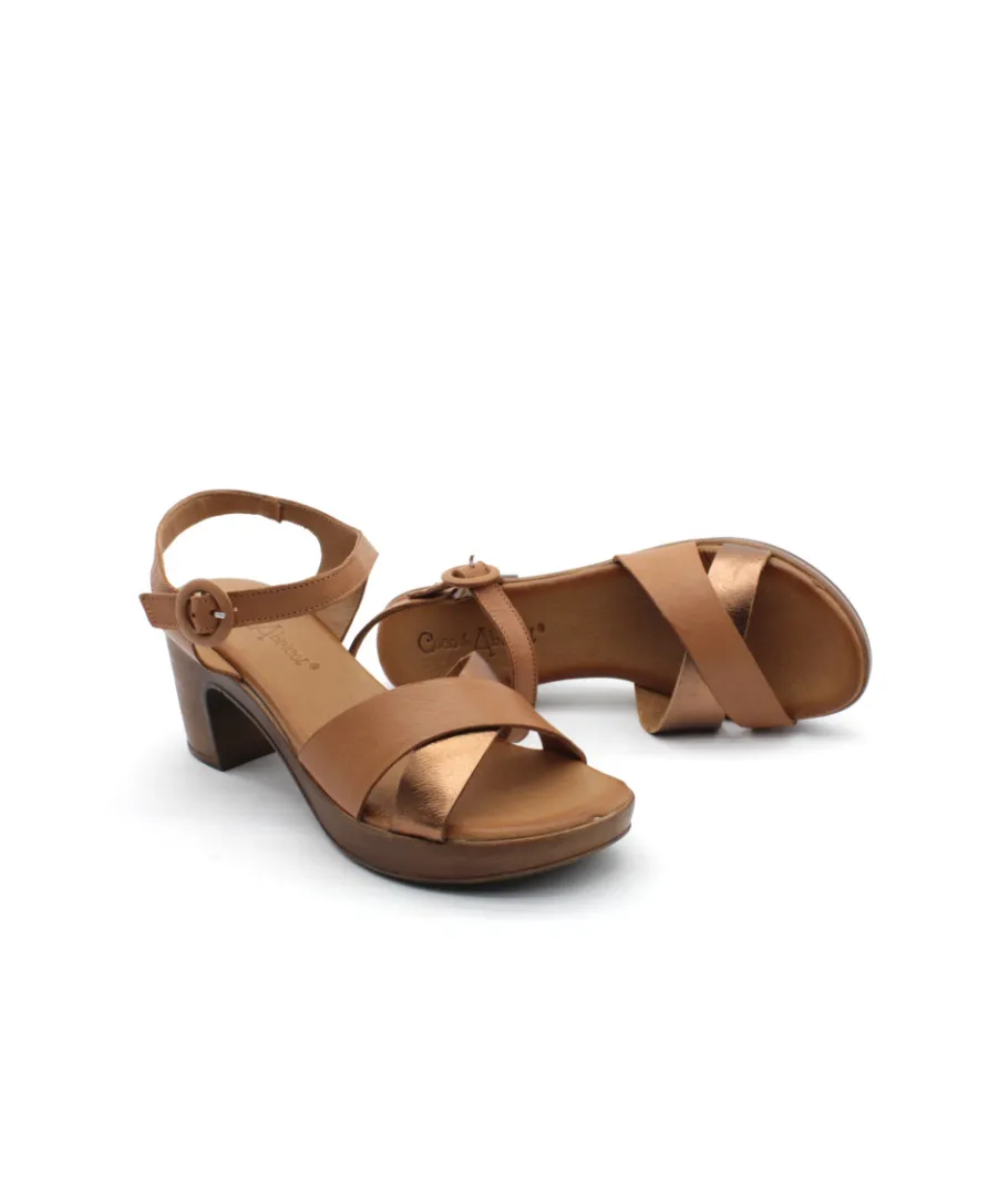 Cheap L'Empreinte Chaussures COCO & ABRICOT MINVERSHEIM V2401A cognac