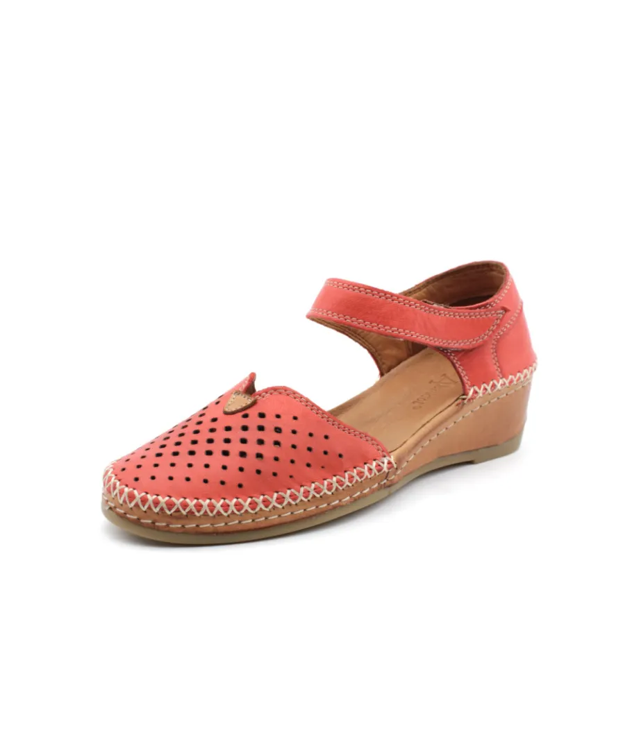 Hot L'Empreinte Chaussures COCO & ABRICOT MIONNAY V2405A Carmin
