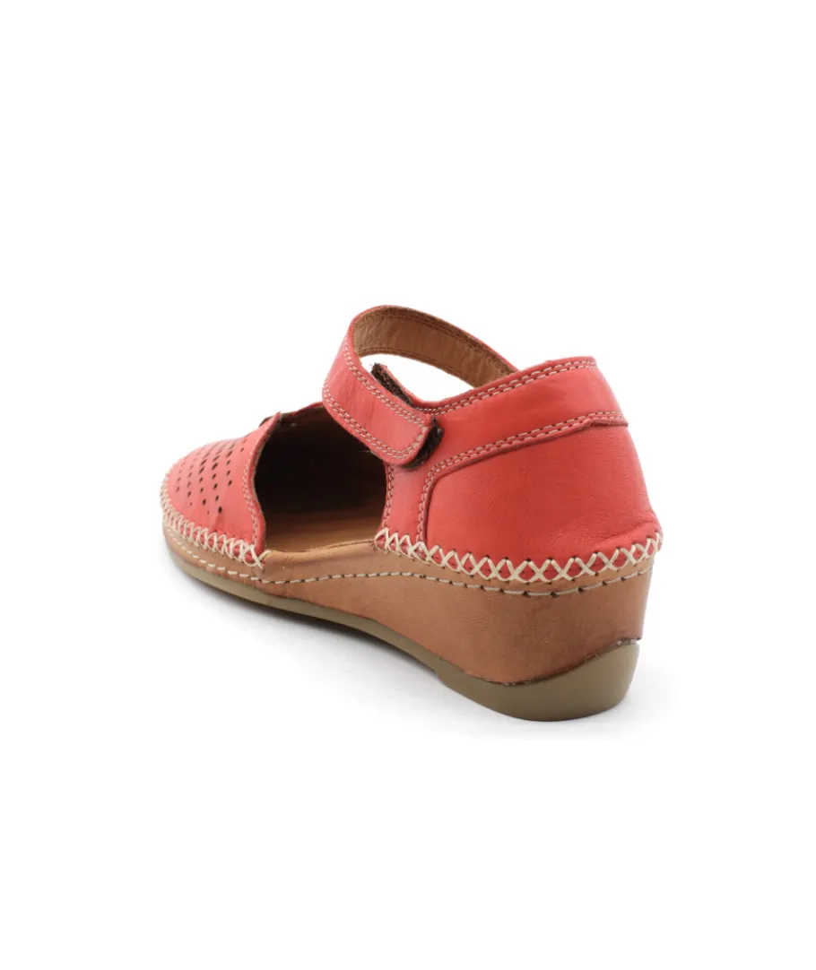 Hot L'Empreinte Chaussures COCO & ABRICOT MIONNAY V2405A Carmin