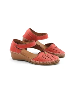 Hot L'Empreinte Chaussures COCO & ABRICOT MIONNAY V2405A Carmin