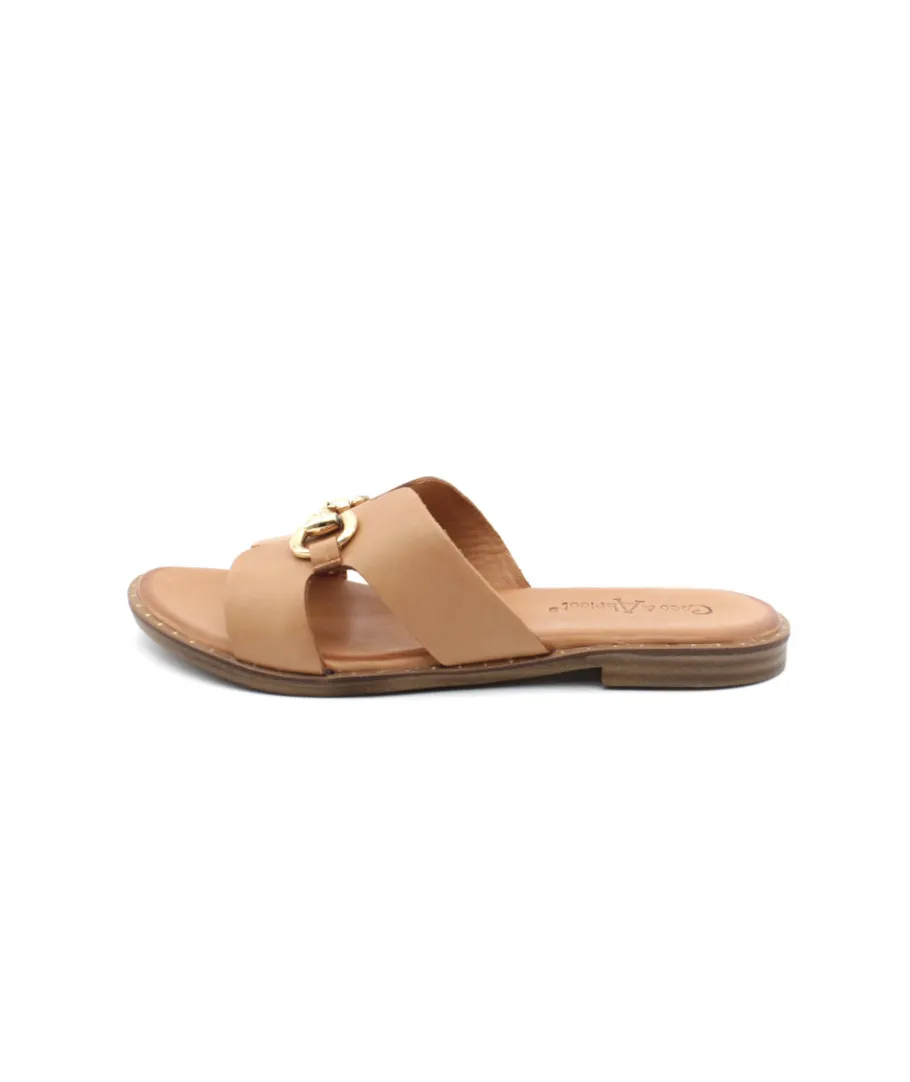 Best Sale L'Empreinte Chaussures COCO & ABRICOT MIRAVAL V2355A cognac