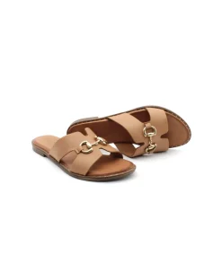 Best Sale L'Empreinte Chaussures COCO & ABRICOT MIRAVAL V2355A cognac