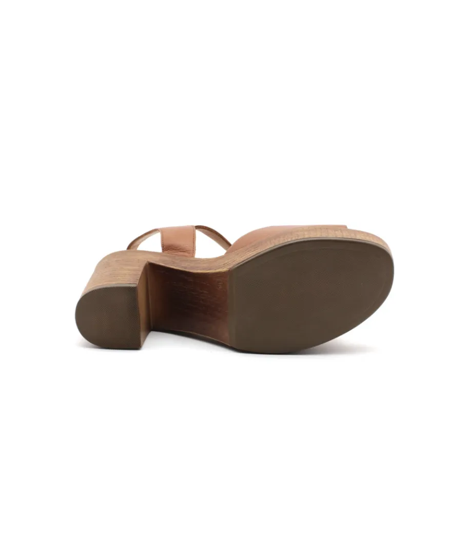 Shop L'Empreinte Chaussures COCO & ABRICOT MUSCOURT V2755B cognac
