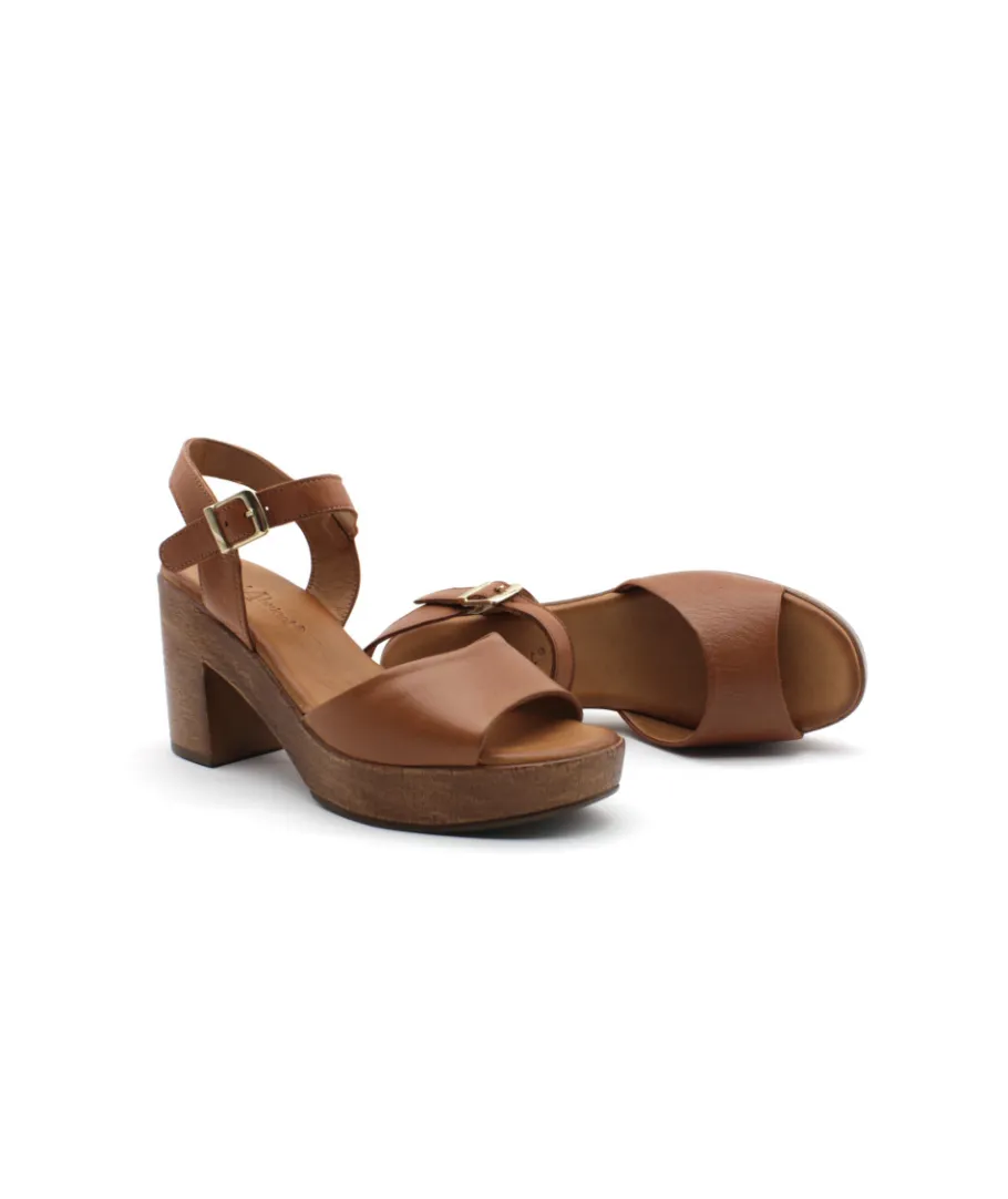 Shop L'Empreinte Chaussures COCO & ABRICOT MUSCOURT V2755B cognac