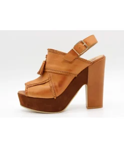 Discount L'Empreinte Chaussures DONNA PIU SANDALE 52668 cuero
