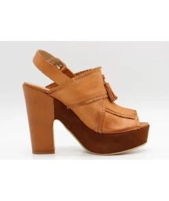Discount L'Empreinte Chaussures DONNA PIU SANDALE 52668 cuero