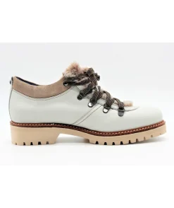 Discount L'Empreinte Chaussures DORKING 7705 CHARCO blanc