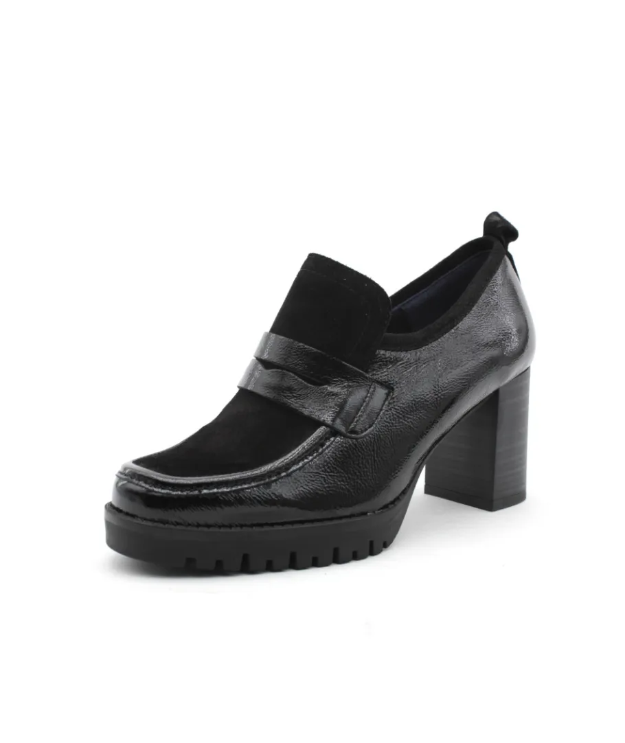 Discount L'Empreinte Chaussures DORKING D9165 EVIE noir
