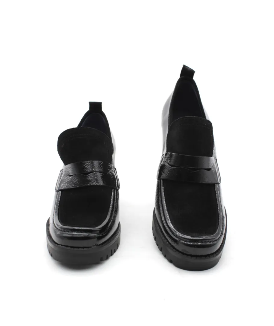 Discount L'Empreinte Chaussures DORKING D9165 EVIE noir