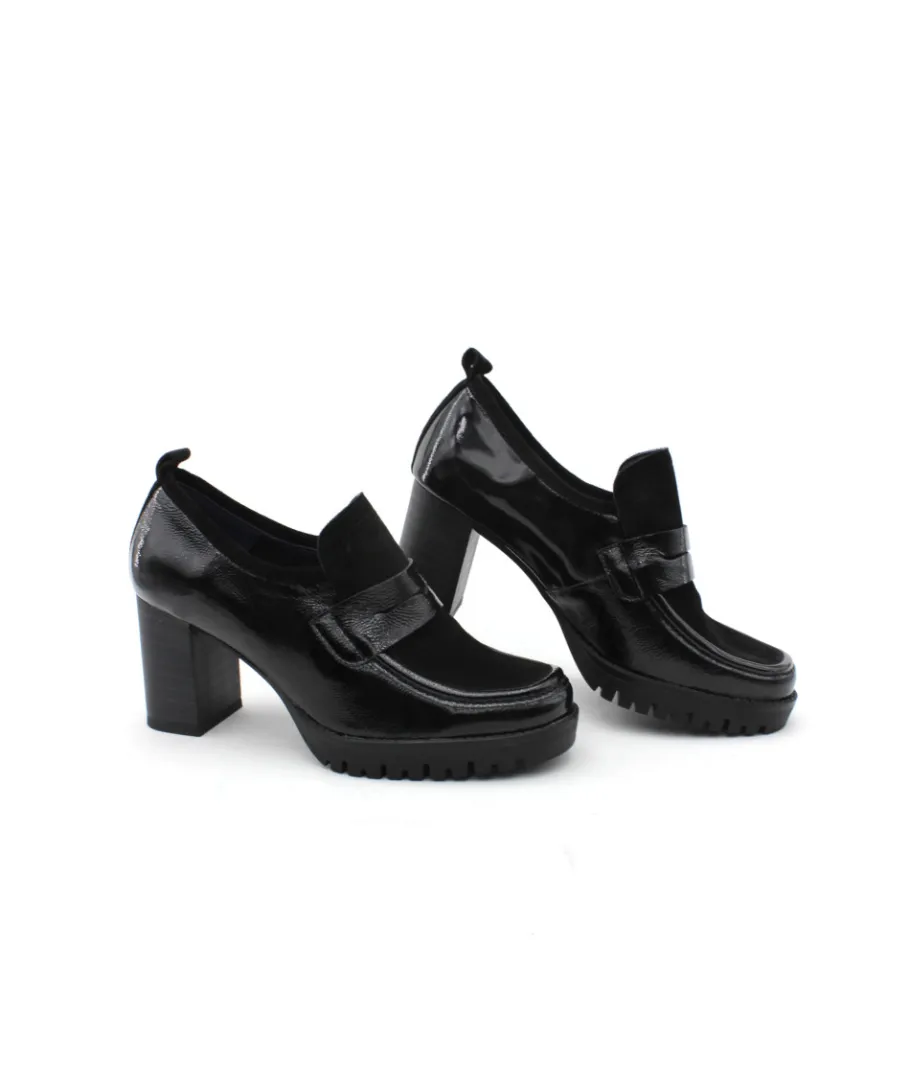 Discount L'Empreinte Chaussures DORKING D9165 EVIE noir