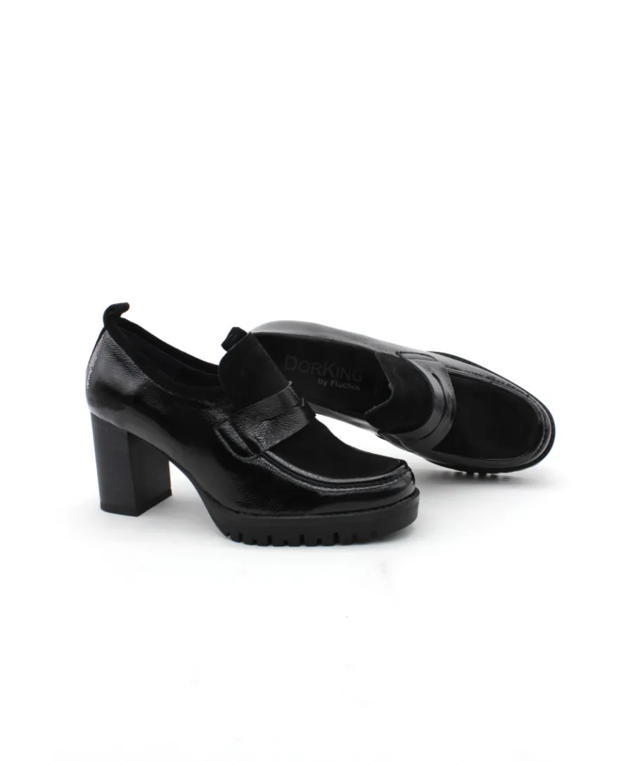 Discount L'Empreinte Chaussures DORKING D9165 EVIE noir