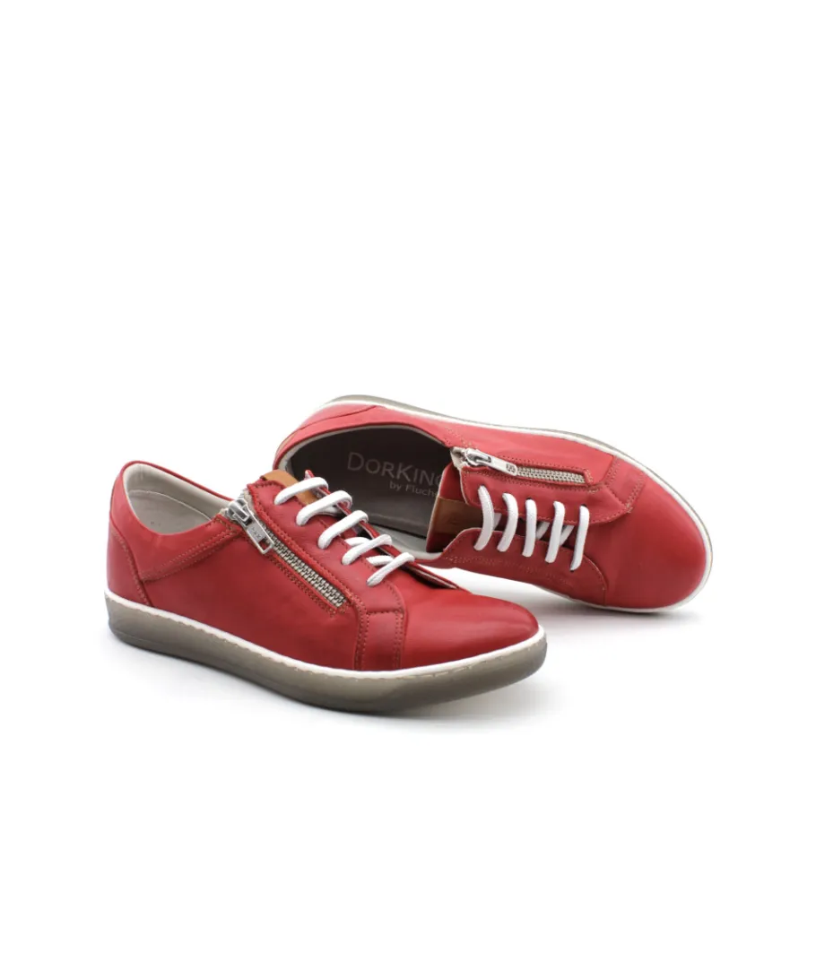 Shop L'Empreinte Chaussures DORKING D8225 KAREN rouge