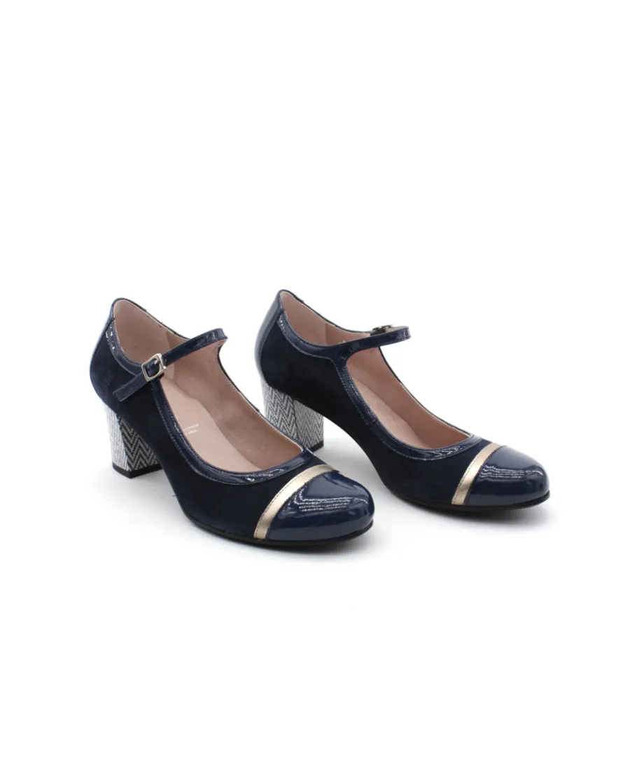 Best L'Empreinte Chaussures DORKING D9092 RODIN marine