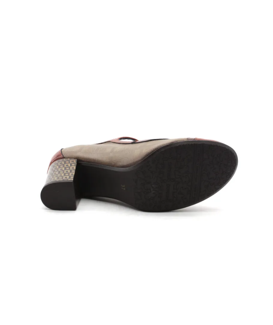 Shop L'Empreinte Chaussures DORKING D8669 RODIN orange