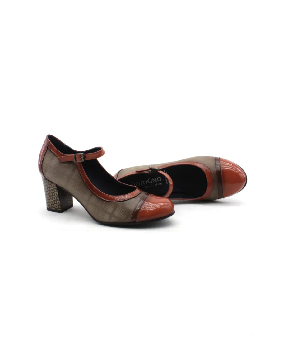 Shop L'Empreinte Chaussures DORKING D8669 RODIN orange
