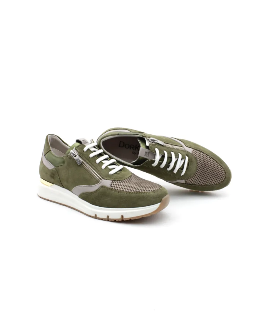 Discount L'Empreinte Chaussures DORKING D9051 SERENA vert