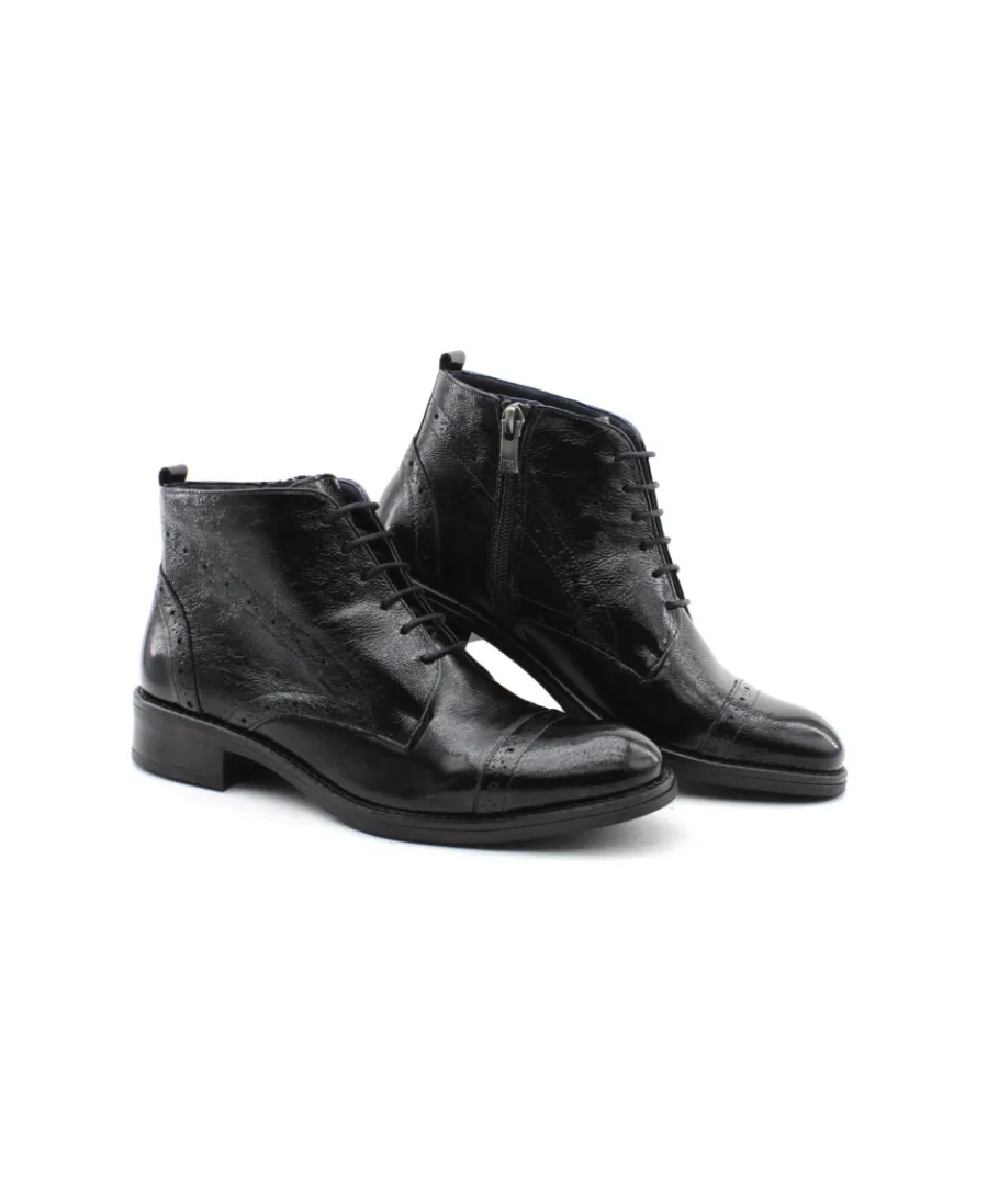 Hot L'Empreinte Chaussures DORKING D7323 TIERRA noir