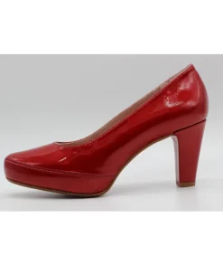 New L'Empreinte Chaussures DORKING ESCARPIN BLESA 5794 SAFIANINO rouge