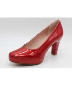New L'Empreinte Chaussures DORKING ESCARPIN BLESA 5794 SAFIANINO rouge
