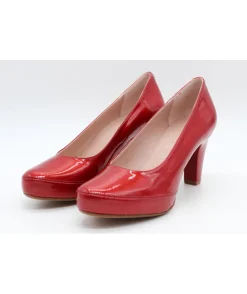 New L'Empreinte Chaussures DORKING ESCARPIN BLESA 5794 SAFIANINO rouge
