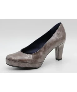 Outlet L'Empreinte Chaussures DORKING ESCARPIN 5794 VERNIS gris