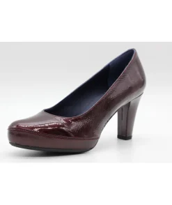 Shop L'Empreinte Chaussures DORKING ESCARPIN 5794 VERNIS bordeaux
