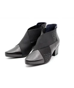 New L'Empreinte Chaussures DORKING 7662 NIR noir