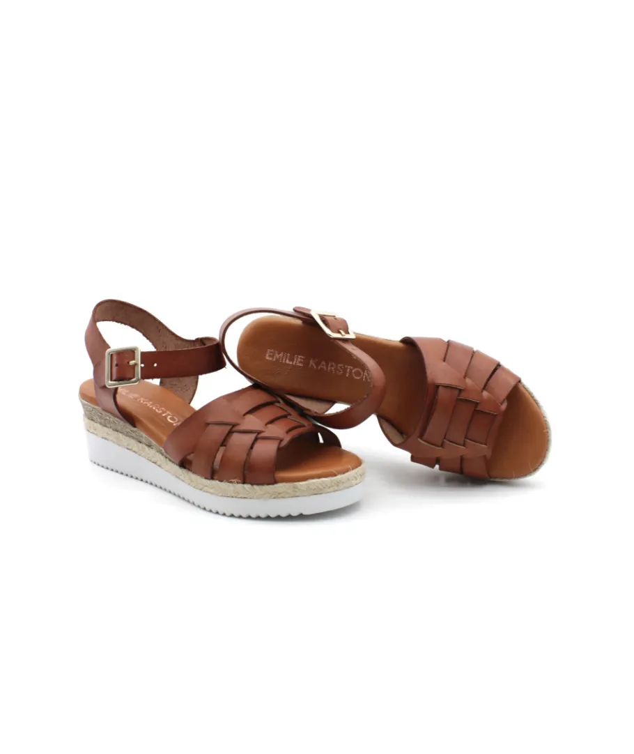 Discount L'Empreinte Chaussures EMILIE KARSTON NAELLE camel