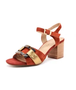 Shop L'Empreinte Chaussures EMILIE KARSTON PONYOS brique