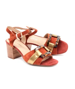 Shop L'Empreinte Chaussures EMILIE KARSTON PONYOS brique