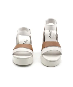 Shop L'Empreinte Chaussures FELMINI D837 CALF Cam/blanc
