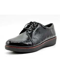 Fashion L'Empreinte Chaussures FITFLOP DERBY CRINKLE noir