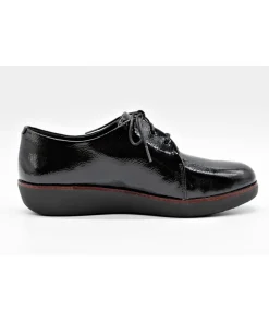 Fashion L'Empreinte Chaussures FITFLOP DERBY CRINKLE noir