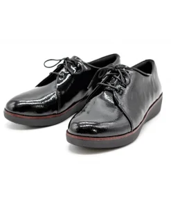 Fashion L'Empreinte Chaussures FITFLOP DERBY CRINKLE noir