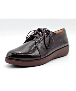 Clearance L'Empreinte Chaussures FITFLOP DERBY CRINKLE prune