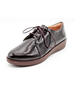 Clearance L'Empreinte Chaussures FITFLOP DERBY CRINKLE prune