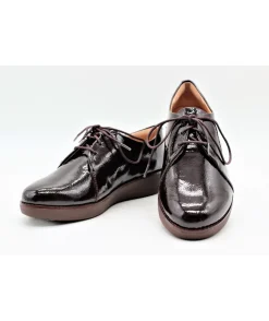 Clearance L'Empreinte Chaussures FITFLOP DERBY CRINKLE prune