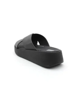Shop L'Empreinte Chaussures FITFLOP F-MODE LEATHER noir
