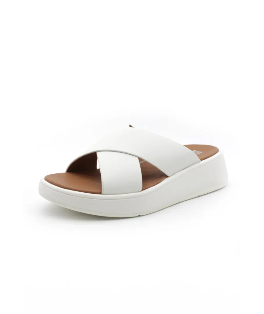 Outlet L'Empreinte Chaussures FITFLOP F-MODE LEATHER CREME