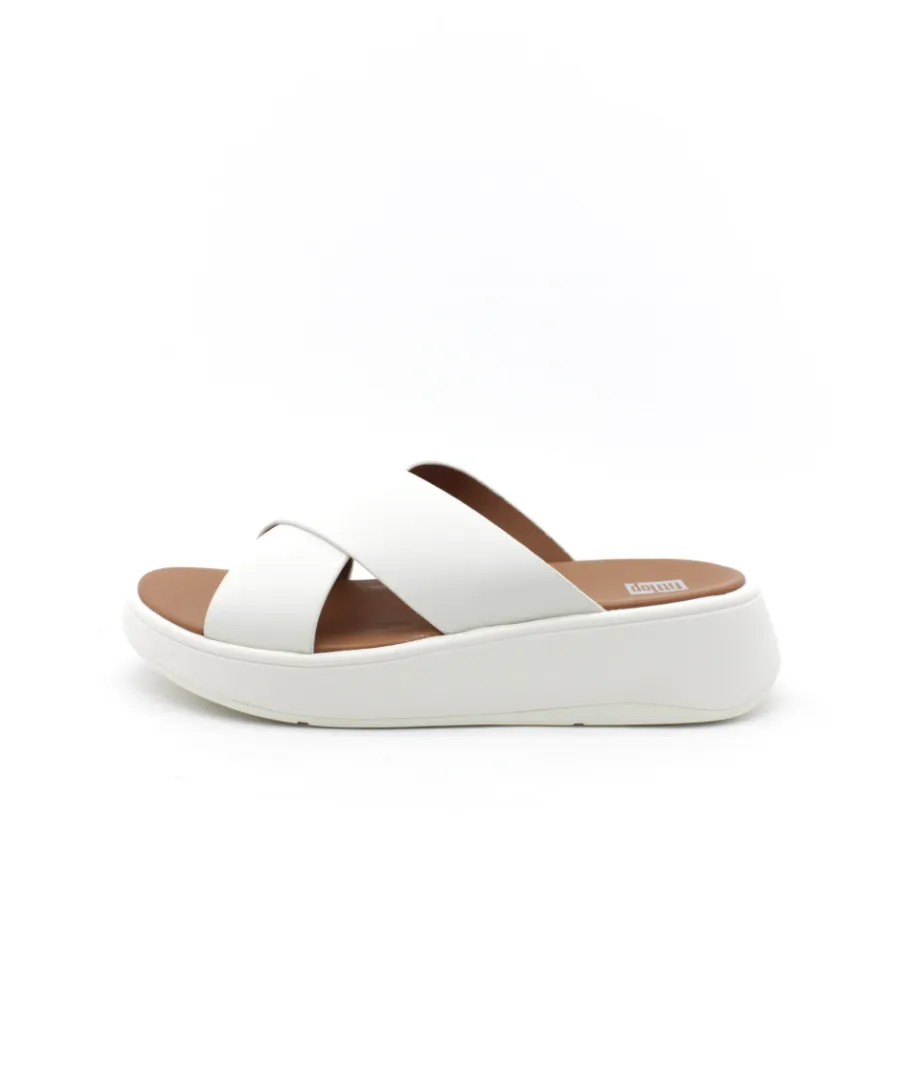 Outlet L'Empreinte Chaussures FITFLOP F-MODE LEATHER CREME