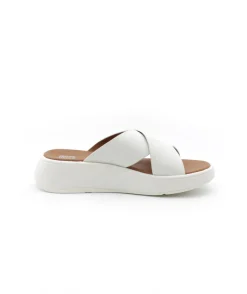 Outlet L'Empreinte Chaussures FITFLOP F-MODE LEATHER CREME