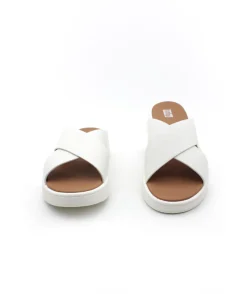 Outlet L'Empreinte Chaussures FITFLOP F-MODE LEATHER CREME