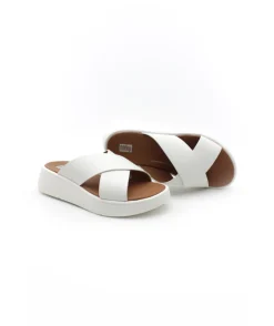 Outlet L'Empreinte Chaussures FITFLOP F-MODE LEATHER CREME