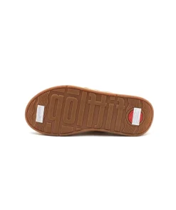 Clearance L'Empreinte Chaussures FITFLOP F-MODE LEATHER-TWIST platine