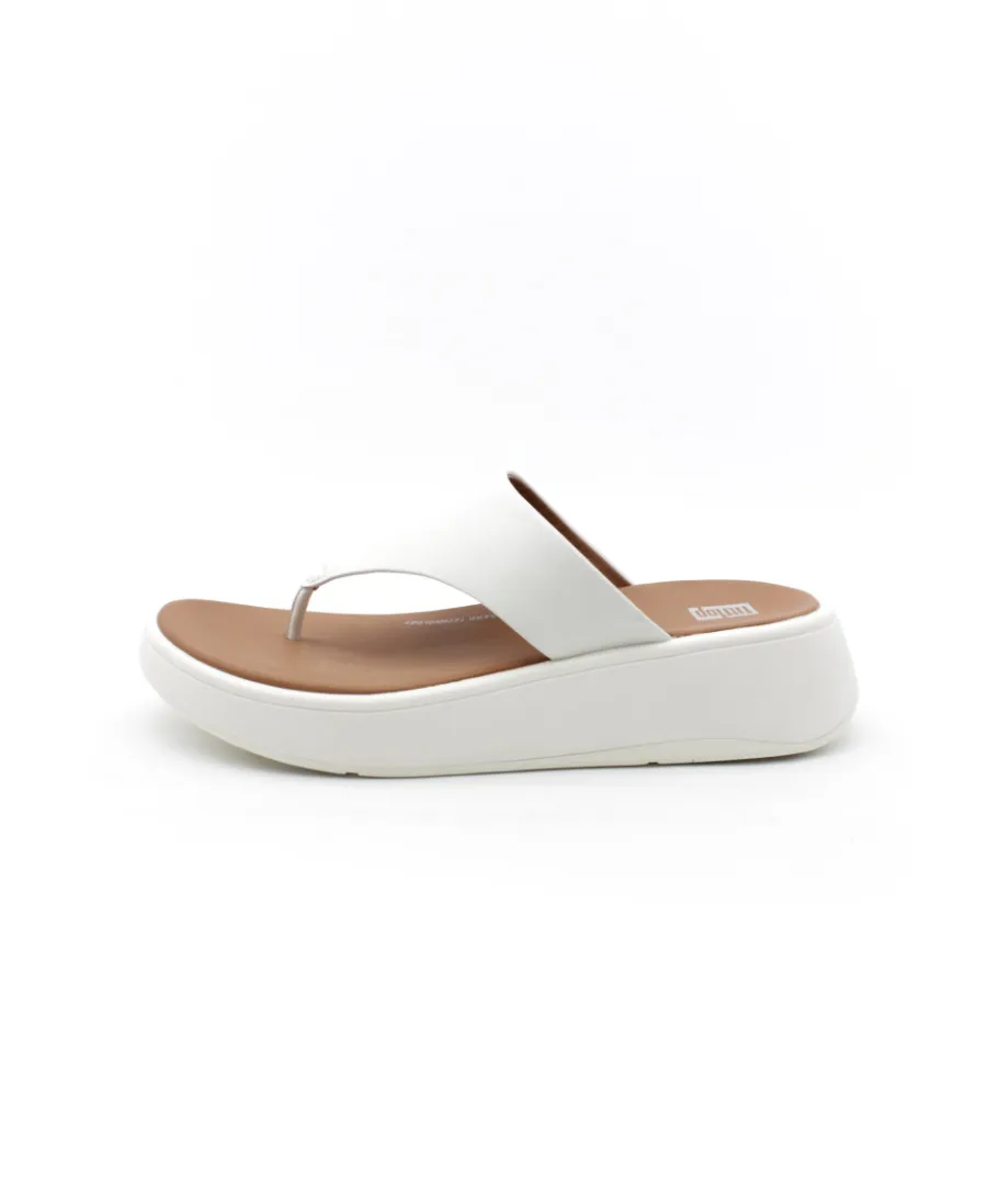 Sale L'Empreinte Chaussures FITFLOP F-MODE TOE POST CREME